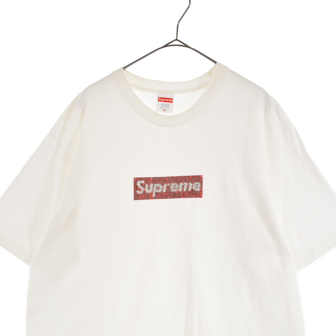 supreme スワロフスキー　box logo tee シュプリームボックス