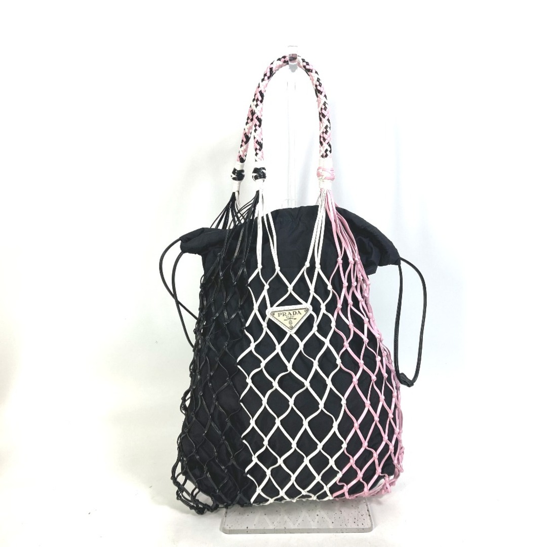 PRADA - プラダ PRADA RETE TESSUTO 1BC072 巾着 ハンドバッグ ...