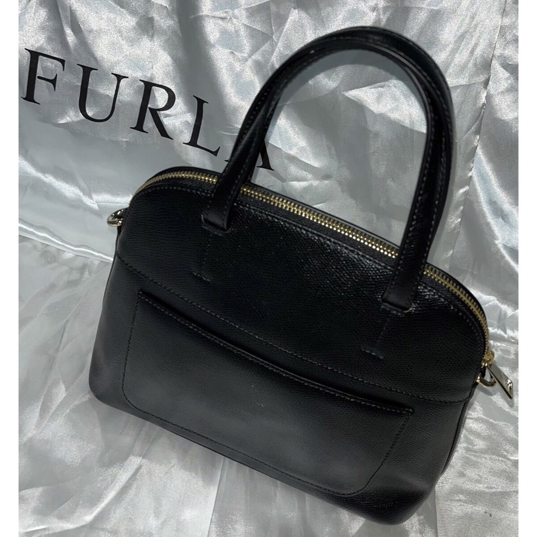 Furla - 未使用 FURLA フルラ トートバッグ ショルダー紛失 ブラック