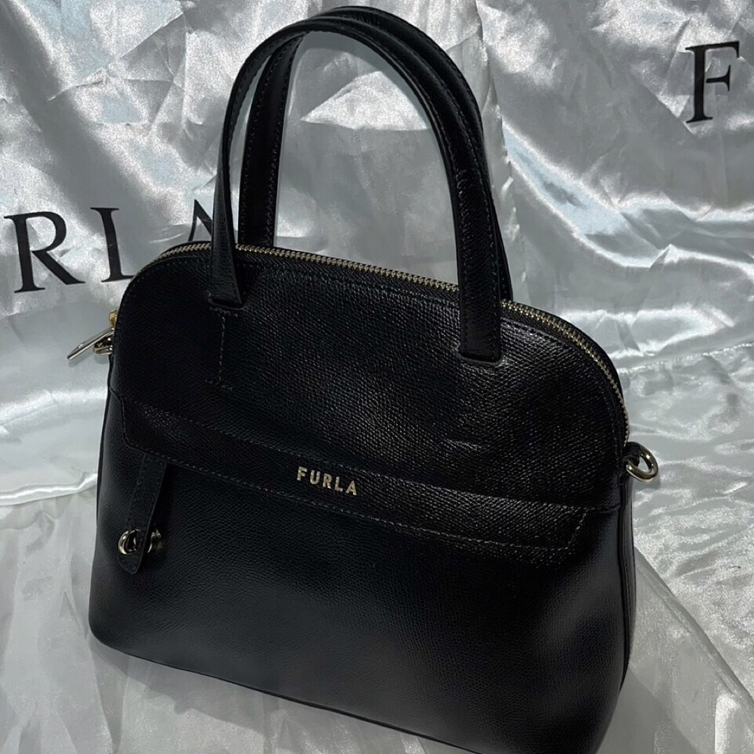 Furla - 未使用 FURLA フルラ トートバッグ ショルダー紛失 ブラック ...