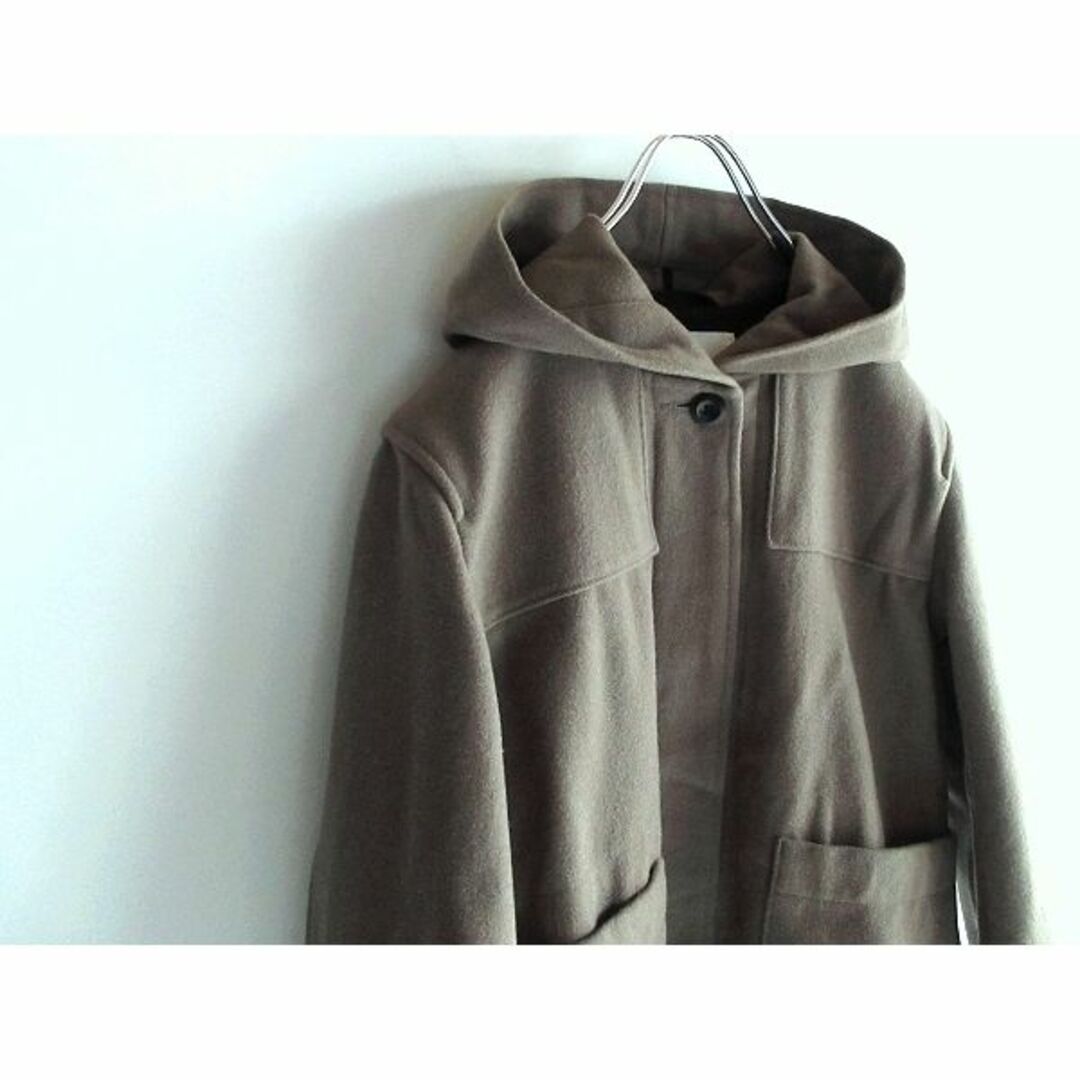 MHL. 17AW BASIC MELTON フードジャケット ショートコート - その他