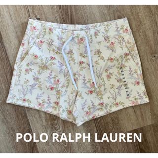 ポロラルフローレン(POLO RALPH LAUREN)のPOLO ラルフローレン　スエット　ショートパンツ　小さめサイズ　花柄　新品(ショートパンツ)