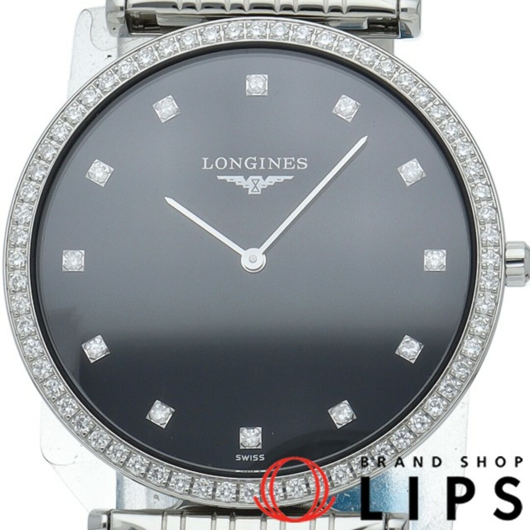 ロンジン LONGINES L8.109.4 プリマルナ 12Pダイヤモンド クォーツ レディース _769560