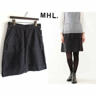 エムエイチエル(MHL.)のMHL. COMPACT MOLESKIN スカート 3 日本製(その他)