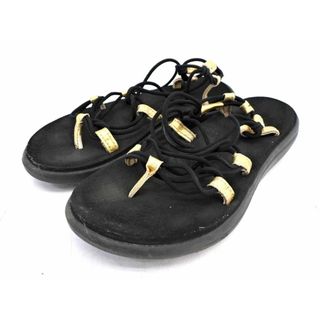 テバ(Teva)のTeva テバ VOYA INFINITY METALLIC サンダル sizeW5(22cm)/黒 ■◆ レディース(サンダル)