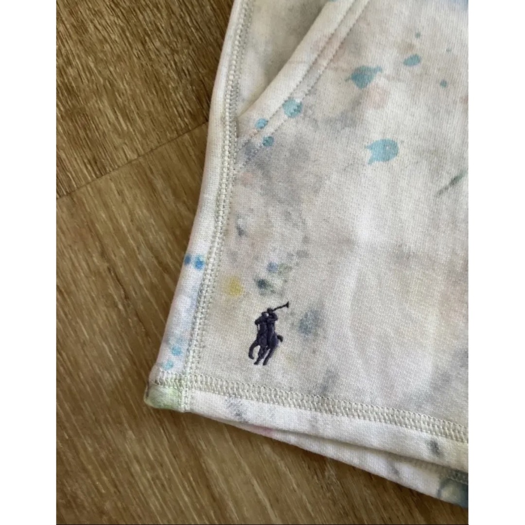 POLO RALPH LAUREN(ポロラルフローレン)のPOLO ラルフローレン　スエット　ショートパンツ　小さめサイズ　米国購入　新品 レディースのパンツ(ショートパンツ)の商品写真