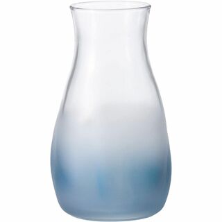豊山　花瓶　ライトブルー　ティファニーブルー　グラデーションブルー