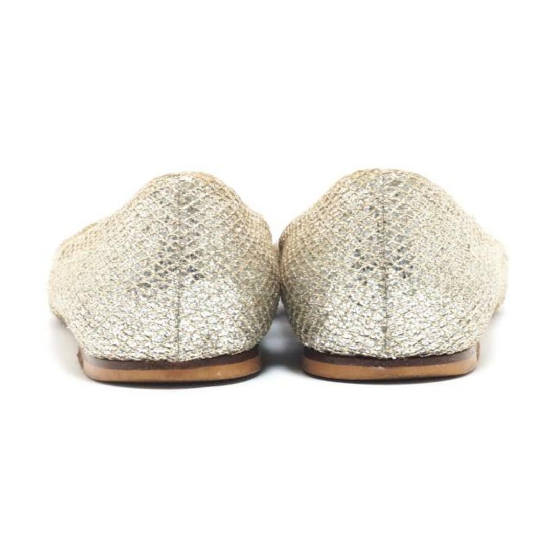 JIMMY CHOO - ジミーチュウ フラットシューズ 37 1/2 -の通販 by