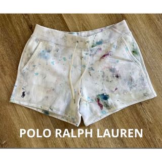 ポロラルフローレン(POLO RALPH LAUREN)のPOLO ラルフローレン　ショートパンツ　スエット　ペンキ　米国購入　新品(ショートパンツ)