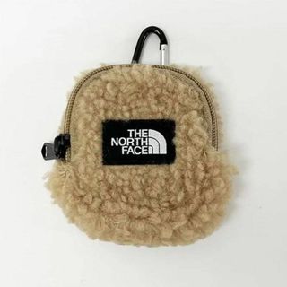 ザノースフェイス(THE NORTH FACE)のノースフェイス　ミニポーチ　小物入れ　イヤホン入れ　化粧ポーチ　韓国　ベージュ(その他)