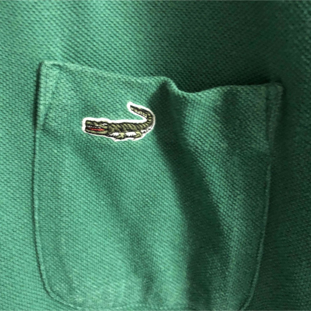 Crocodile(クロコダイル)のクロコダイル　ポロシャツ　ワンポイント刺繍ロゴ　オーバーサイズ メンズのトップス(ポロシャツ)の商品写真