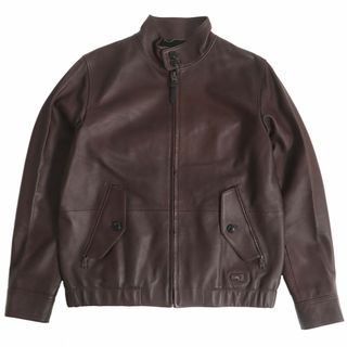 COACHコーチ レザー ジャケット ブラックやぎ革 XS 襟ボア 取り外し可