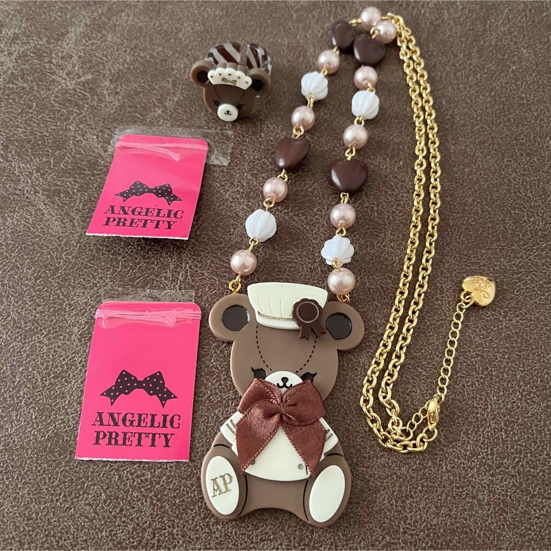 Angelic Pretty Honey Dropネックレス ★bear リング