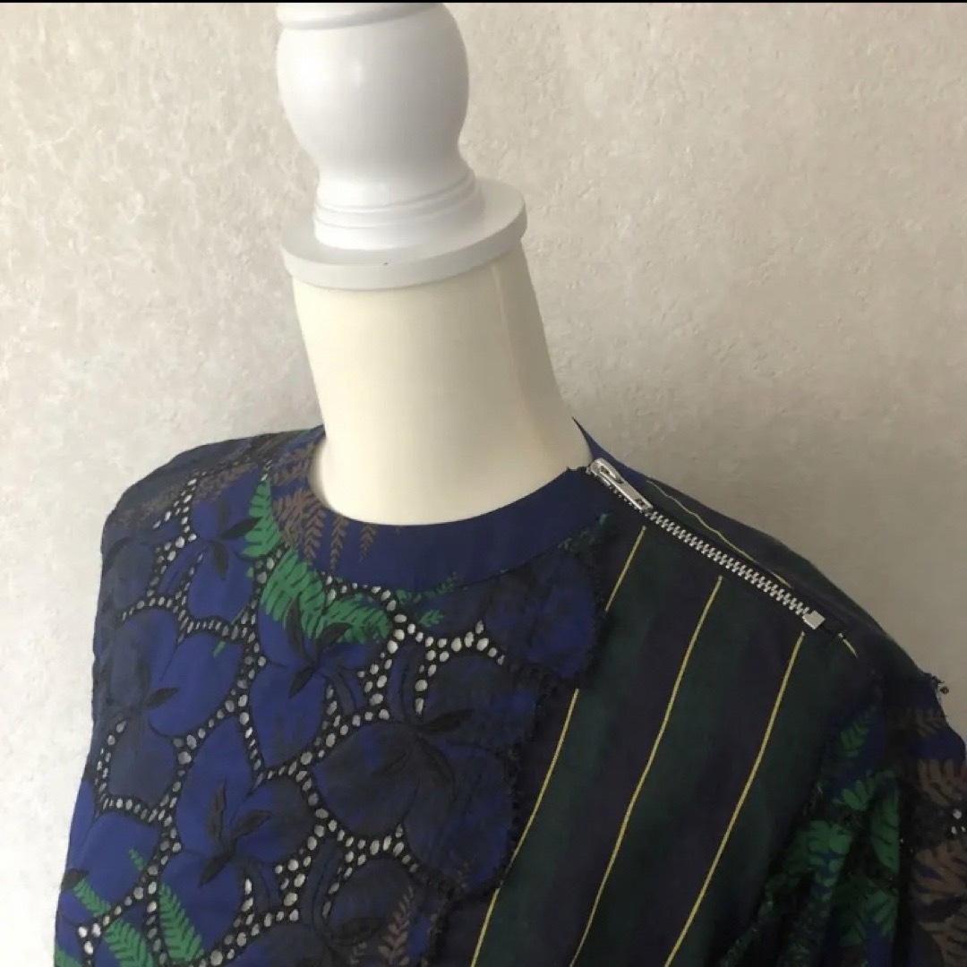 sacai - 美品 サカイ ドッキングブラウス ブラウスの通販 by にな子's