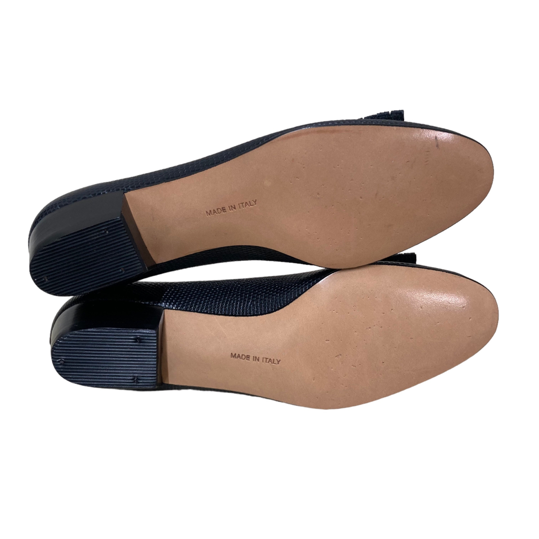 Salvatore Ferragamo(サルヴァトーレフェラガモ)のAL260フェラガモ ヴァラリボン パンプス 5.5C 約22.5cm ブラック レディースの靴/シューズ(ハイヒール/パンプス)の商品写真