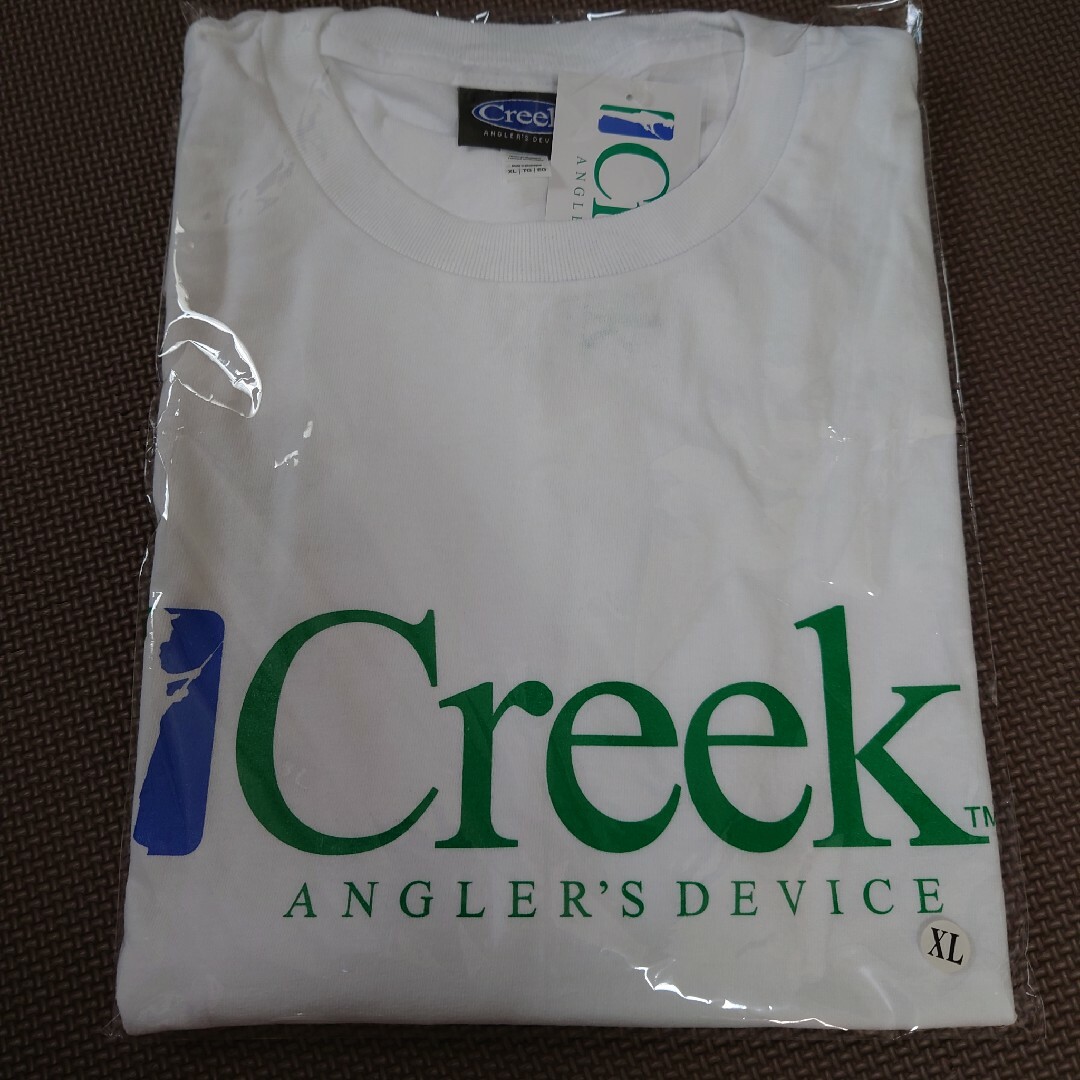 EPOCH(エポック)のCreek Angler's Device ロゴ Tシャツ TEE ホワイトXL メンズのトップス(Tシャツ/カットソー(半袖/袖なし))の商品写真