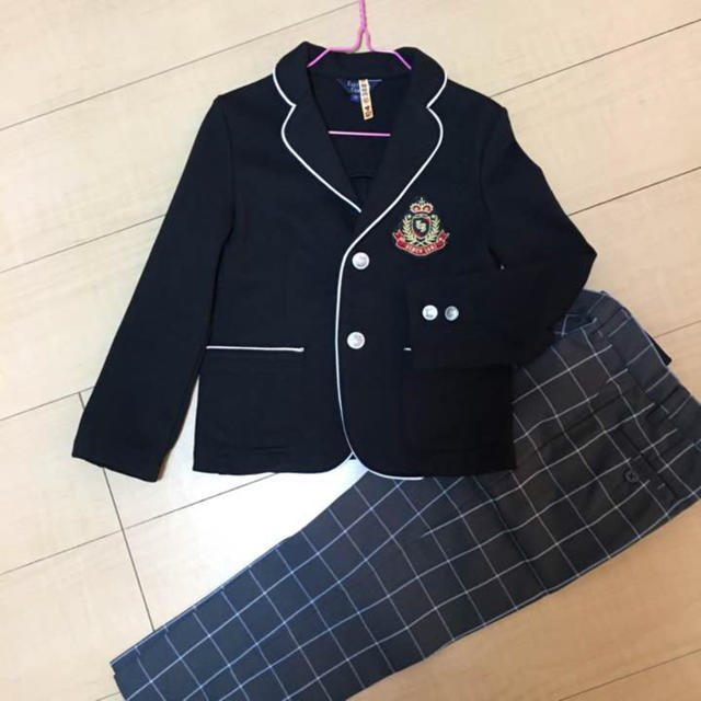 EASTBOY(イーストボーイ)の子供フォーマル 3点セット キッズ/ベビー/マタニティのキッズ服男の子用(90cm~)(ドレス/フォーマル)の商品写真