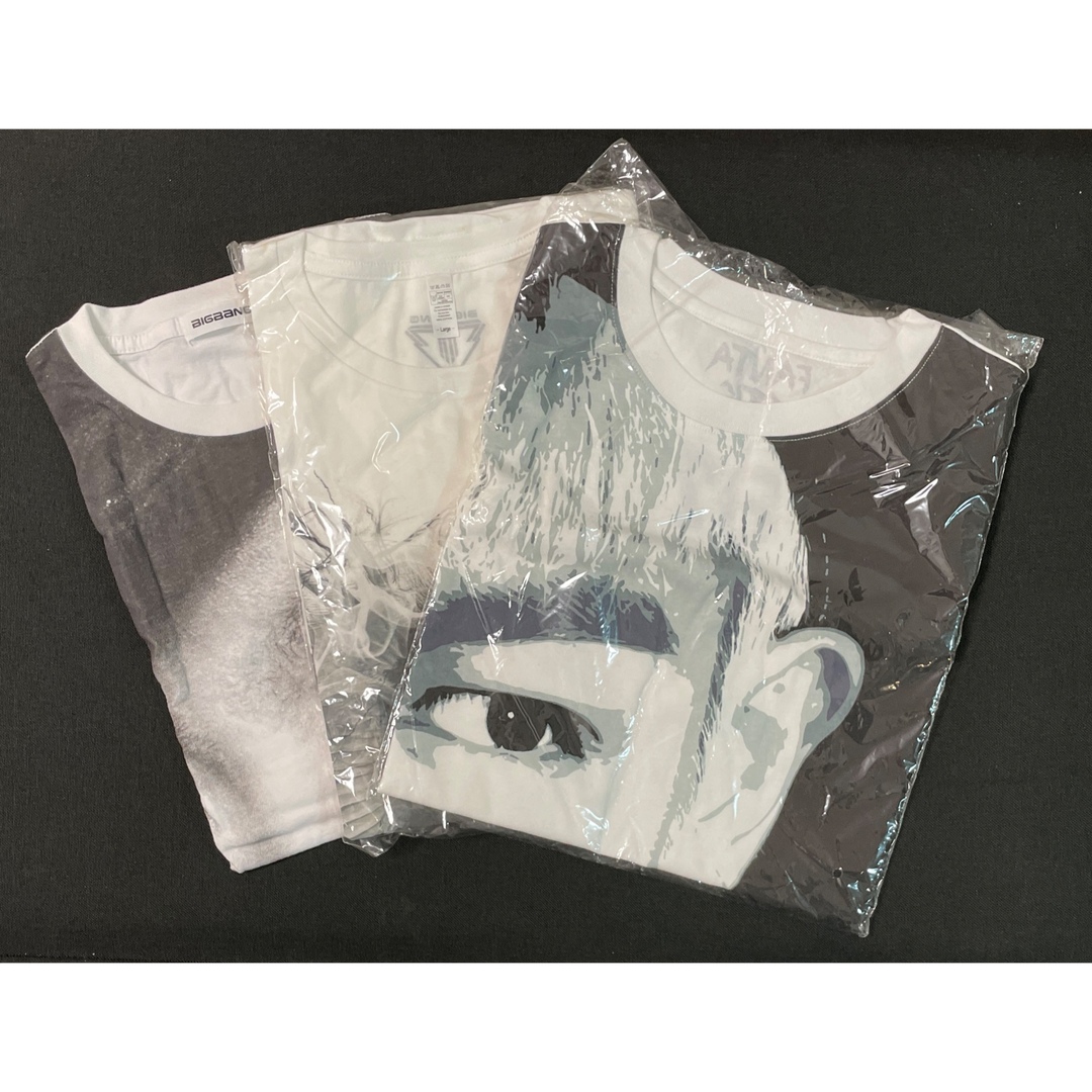 BIGBANG(ビッグバン)のBIGBANG T.O.P タプ　Tシャツ　3枚 エンタメ/ホビーのタレントグッズ(ミュージシャン)の商品写真