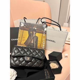 シャネル(CHANEL)のCHANEL フォンケース　キャビアスキン(財布)