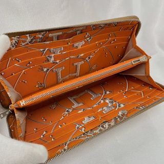 エルメス(Hermes)のエルメス　アザップロング　シルクイン　ブラウン　ゴールド　O刻印　2011年(財布)