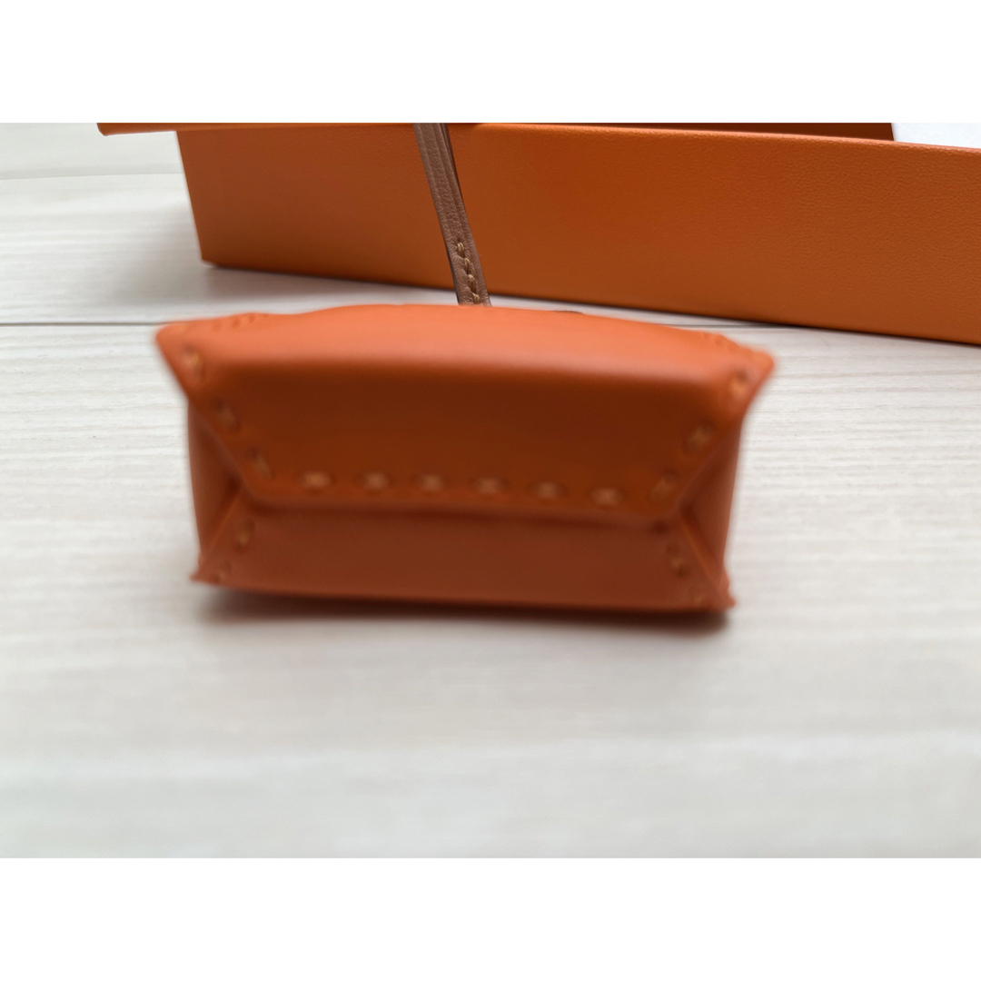 HERMES サックオランジュバックチャーム新品 3