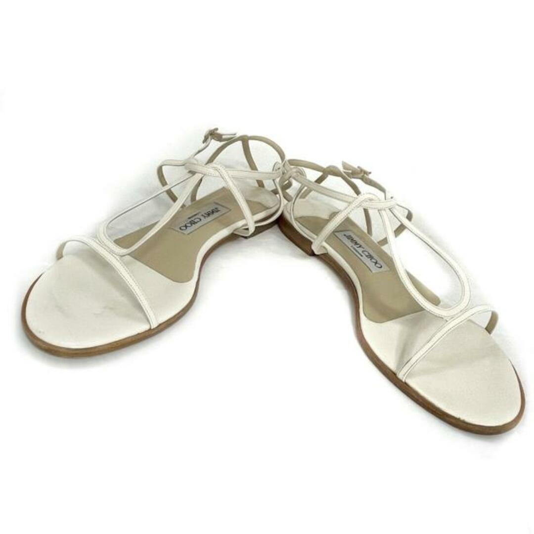 JIMMY CHOO - ジミーチュウ サンダル 38 1/2 レディースの通販 by ...