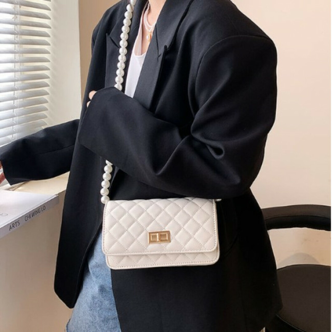 パールチェーン ショルダー ストラップ スマホ バッグ ゴールド120cmの通販 by shop|ラクマ パールチェーン ショルダー ストラップ スマホ バッグ ゴールド120cm