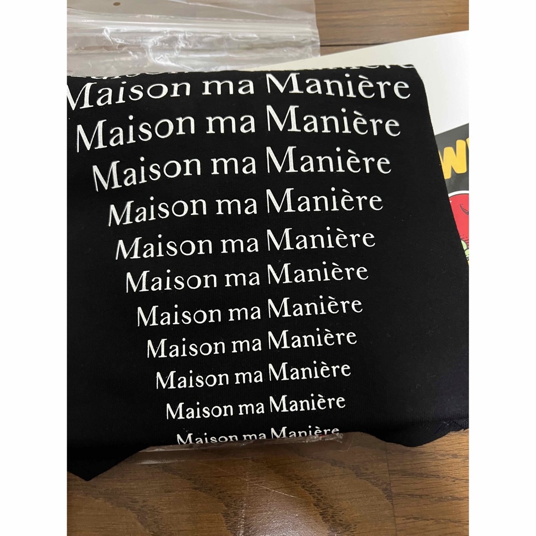 Tシャツ Maison ma Manire のオリジナルロゴTシャツ