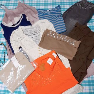 ザラ(ZARA)の新品含＊服まとめ売り＊着まわしコーデセット　カジュアル　10着+ネックレス　＋@(ひざ丈ワンピース)