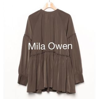 ミラオーウェン(Mila Owen)の【美品】Mila owen ミラオーウェン チュニック 秋冬 トップス(シャツ/ブラウス(長袖/七分))