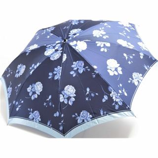 ハナエモリ(HANAE MORI)のハナエモリ　折り畳み傘　ブルー系　HANAE MORI　18669334(傘)