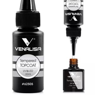 お🉐VENALISA超スーパーグロッシーテンパレッドトップコート詰替用30ml(ネイルトップコート/ベースコート)