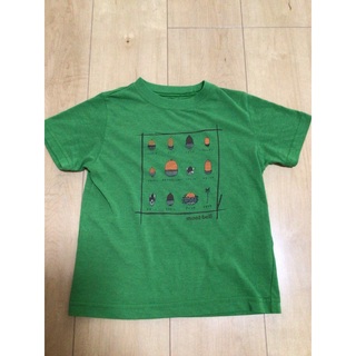 モンベル(mont bell)のmont-bell 木の実キッズTシャツ 緑 110(Tシャツ/カットソー)
