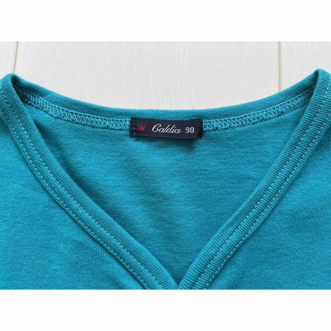 CALDia(カルディア)のCaldia  カーディガン　長袖　フリル キッズ/ベビー/マタニティのキッズ服女の子用(90cm~)(カーディガン)の商品写真