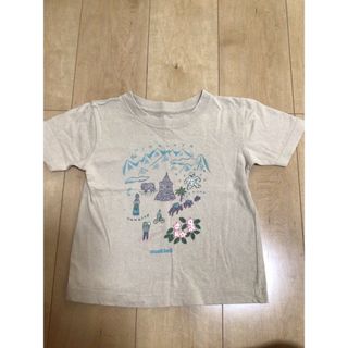 モンベル(mont bell)のmont-bell ヒマラヤ キッズTシャツ ベージュ 110(Tシャツ/カットソー)