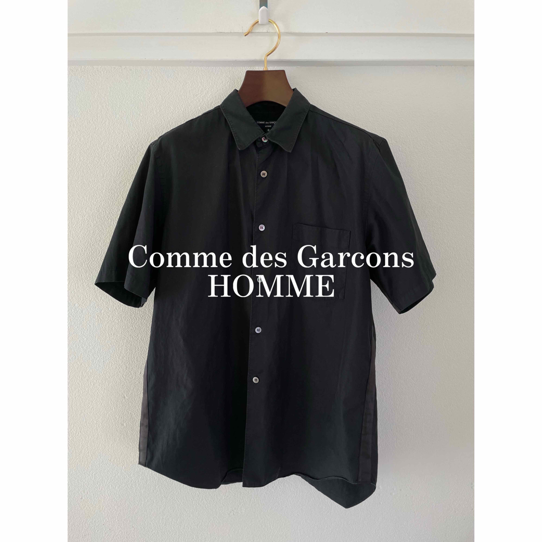 Comm des Garçons HOMME コムデギャルソンオム　半袖シャツ | フリマアプリ ラクマ