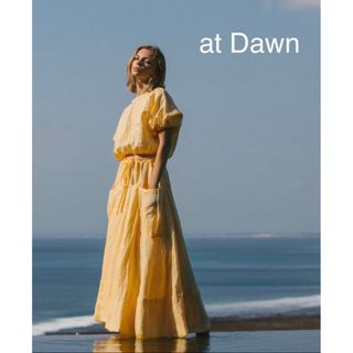 ロンハーマン(Ron Herman)の【タグ付き新品】at dawn リネンセットアップ ベージュ(その他)