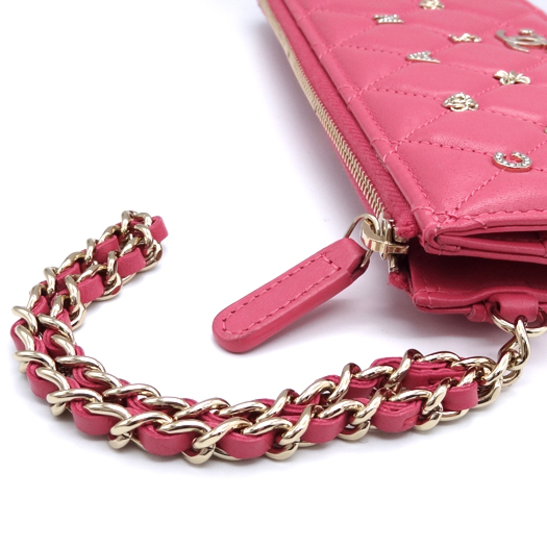CHANEL - シャネル ハンドルチェーン付き アイコン チェーン CHANEL - シャネル ハンドルチェーン付き アイコン チェーン