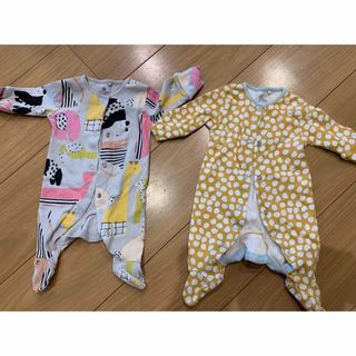 ネクスト(NEXT)のnext baby  first size ロンパース　2枚セット(ロンパース)