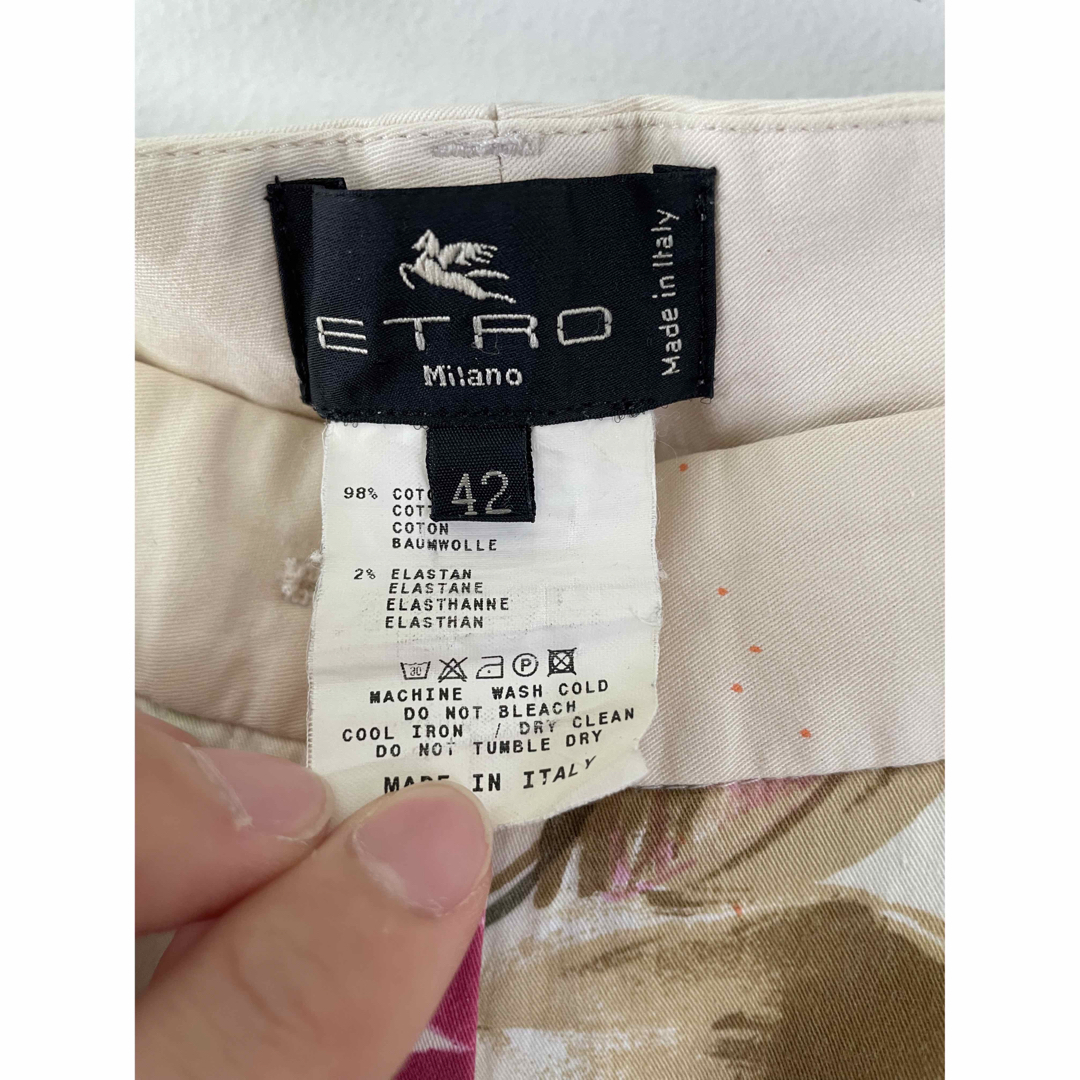 ETRO - ETRO エトロ パンツ 総柄 フローラル 花柄 ロングパンツの通販