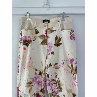 ETRO - ETRO エトロ パンツ 総柄 フローラル 花柄 ロングパンツの通販