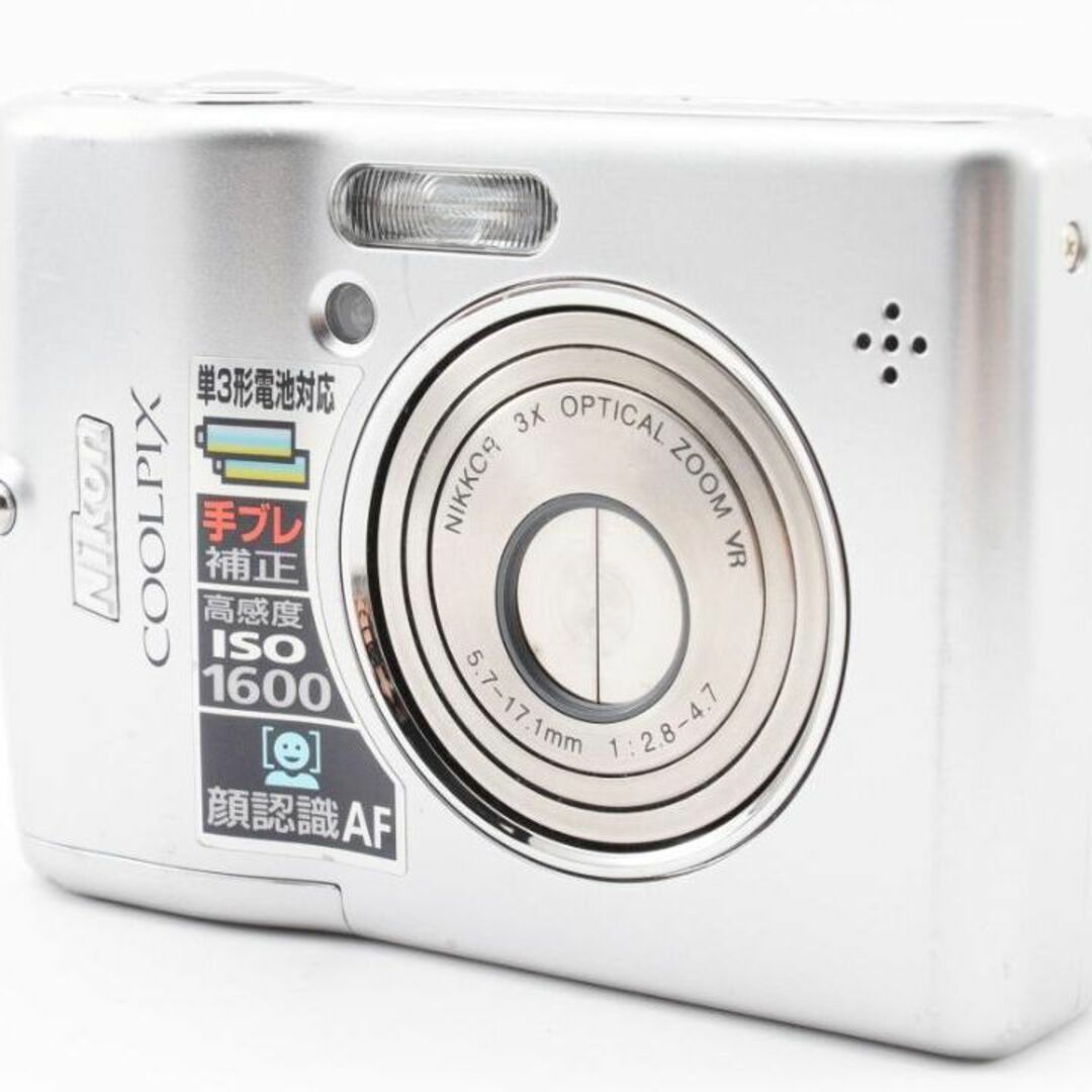 【C3261】Nikon COOLPIX L12 デジタルカメラ3倍撮影枚数