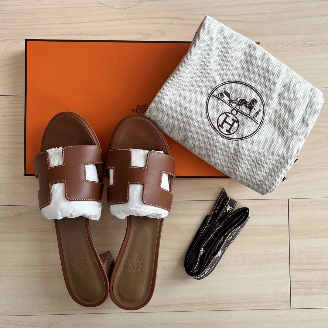 Hermes - 新品未使用 HERMES エルメス オアジス サンダル ミュール