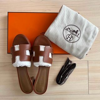 希少♡HERMES エルメス シプレ サンダル 雑誌掲載 国内完売 白 黒