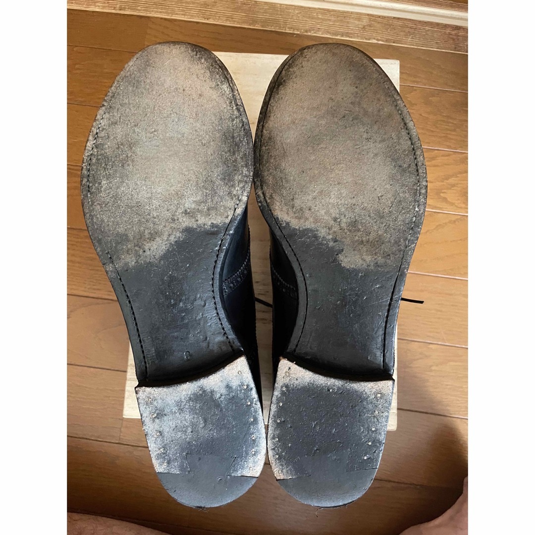 HIROSHI TSUBOUCHI(ヒロシツボウチ)のヒロシツボウチ コードバン　コンビサドルシューズ 8 メンズの靴/シューズ(ドレス/ビジネス)の商品写真