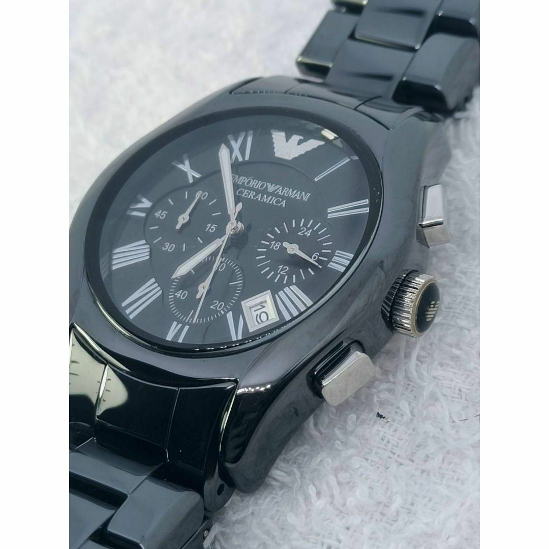 動作品　エンポリオアルマーニ　AX　腕時計　セラミック　Armani　定価5万円