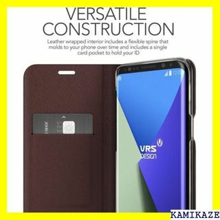 ☆送料無料 VRS Galaxy S8 Plus 対応 ケ ワインレッド 83の通販 by