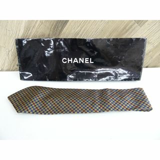 シャネル(CHANEL)のK三014/ CHANEL シャネル ネクタイ SETA SOIE 絹100％ (ネクタイ)