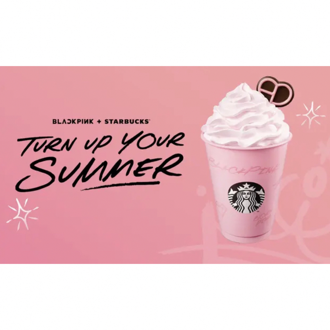 STARBUCKS  BLACKPINK  スターバックス　タンブラー　ピンク