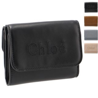 新品 クロエ レザー ミニウォレット 現行品 ミニ財布 財布 黒 革 Chloe-